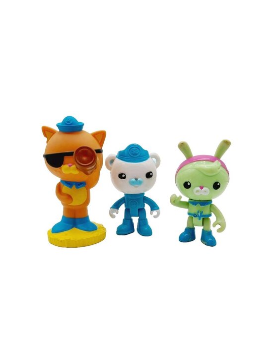 Fisher-Price Other - Octonauts Figures Tweak Barnacles Kwazii Lot Of 3 Cake Toppers